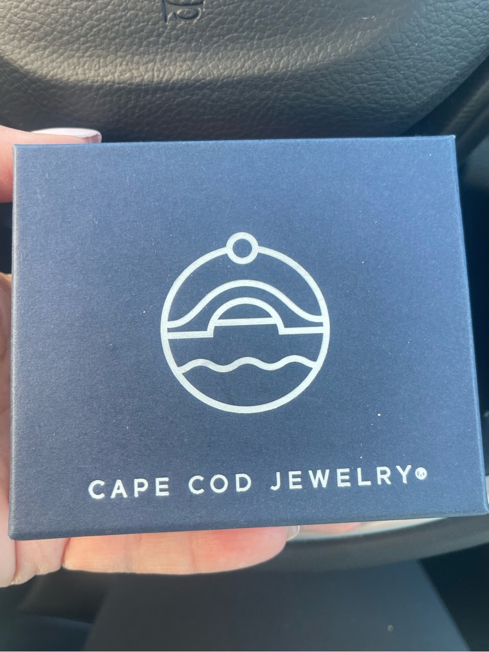 Cape Cod two tone single gold ball necklace!